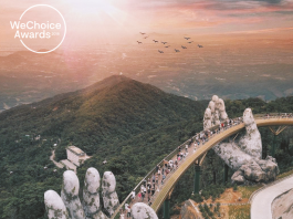 Cầu Vàng Đà Nẵng chính là điểm chụp ảnh check-in được yêu thích nhất 2018