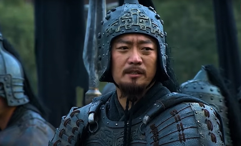 Hình ảnh nhân vật Trương Liêu trên phim.